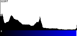 Blue Histogram
