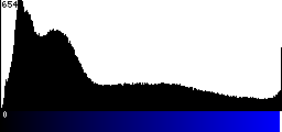 Blue Histogram