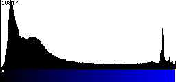 Blue Histogram