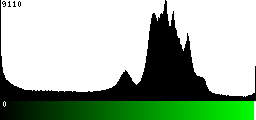 Green Histogram