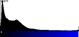 Blue Histogram