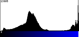 Blue Histogram