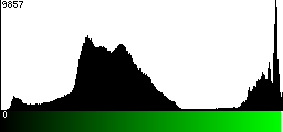 Green Histogram