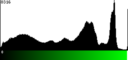 Green Histogram