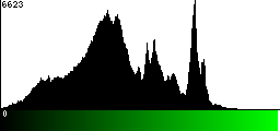 Green Histogram