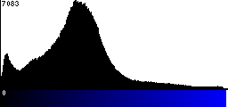 Blue Histogram