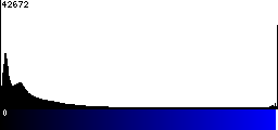 Blue Histogram