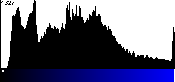 Blue Histogram