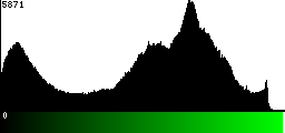 Green Histogram