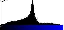 Blue Histogram