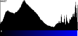 Blue Histogram