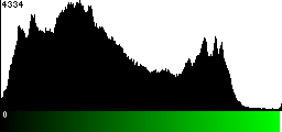 Green Histogram