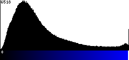 Blue Histogram