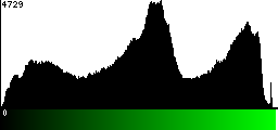 Green Histogram