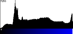 Blue Histogram