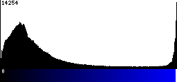 Blue Histogram