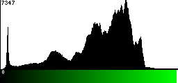 Green Histogram