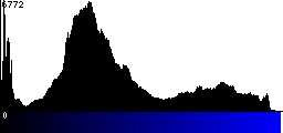 Blue Histogram