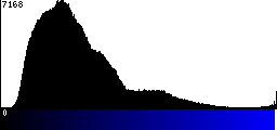 Blue Histogram