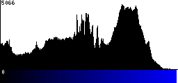 Blue Histogram