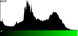 Green Histogram