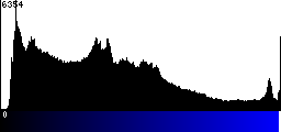 Blue Histogram