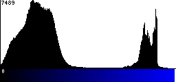 Blue Histogram