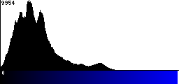 Blue Histogram