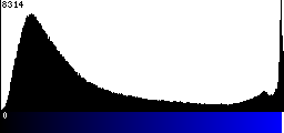 Blue Histogram