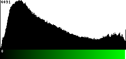 Green Histogram