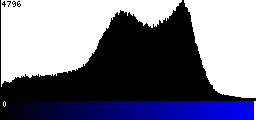 Blue Histogram