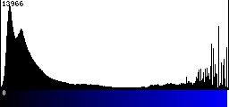 Blue Histogram