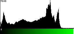 Green Histogram
