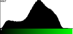 Green Histogram