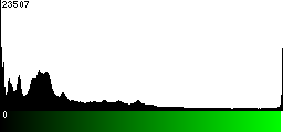 Green Histogram