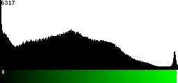 Green Histogram