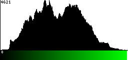 Green Histogram