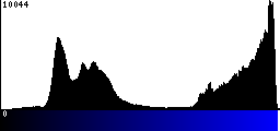 Blue Histogram