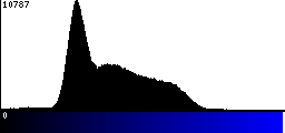 Blue Histogram
