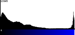 Blue Histogram