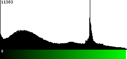 Green Histogram