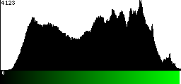 Green Histogram