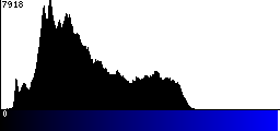 Blue Histogram