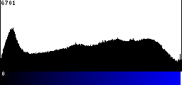 Blue Histogram