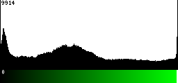 Green Histogram