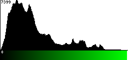 Green Histogram