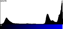 Blue Histogram