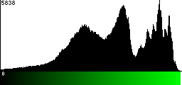 Green Histogram