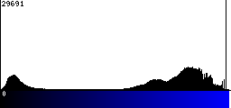 Blue Histogram