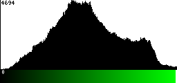 Green Histogram